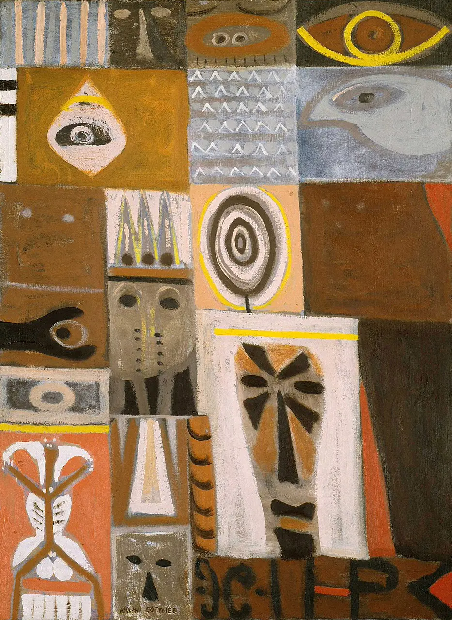 Painting by Adolph Gottlieb
