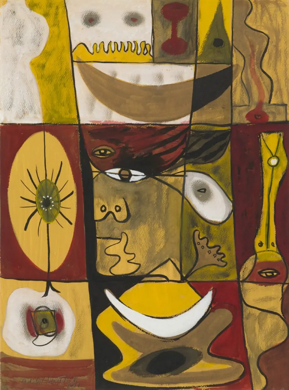 Painting by Adolph Gottlieb