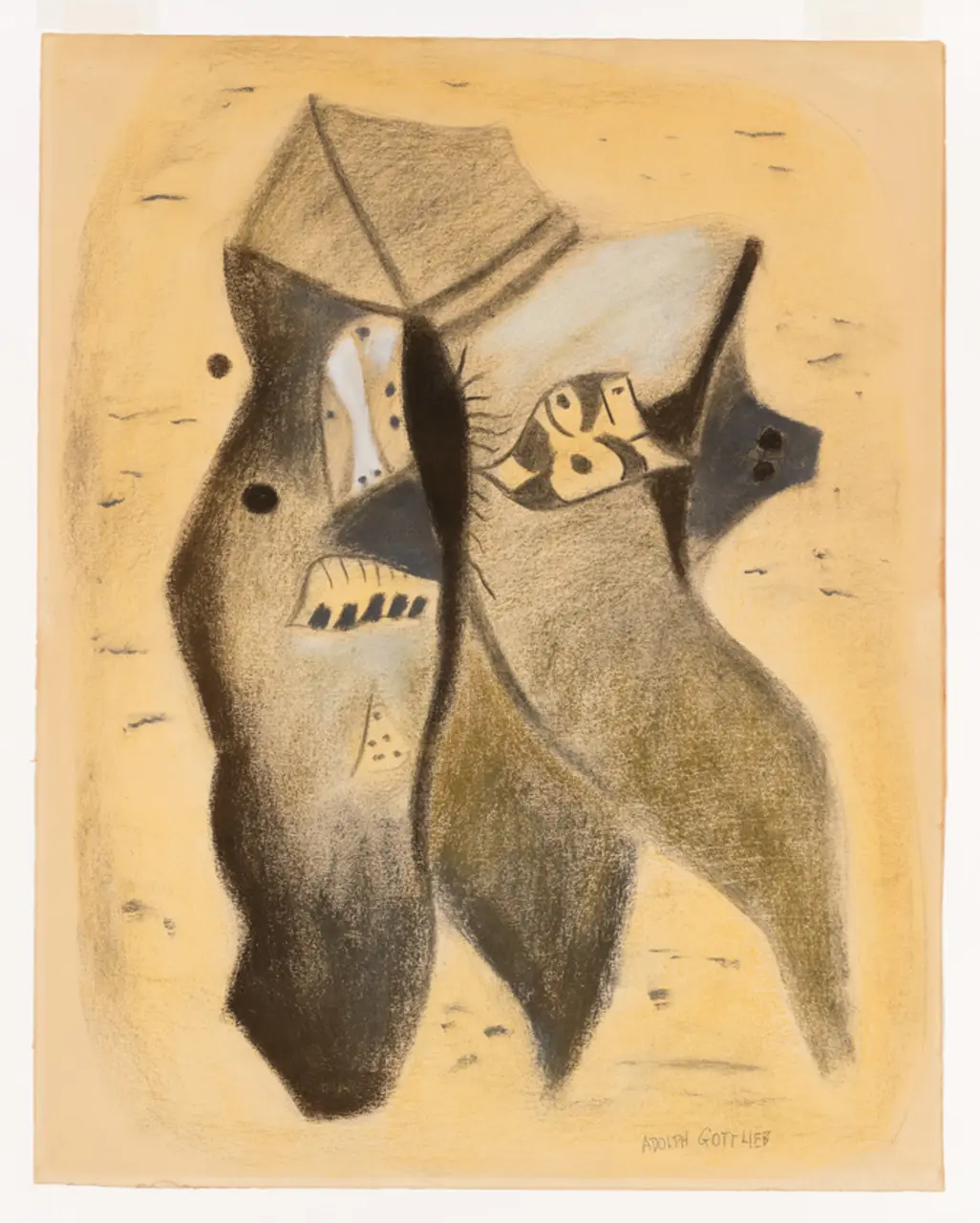 Painting by Adolph Gottlieb