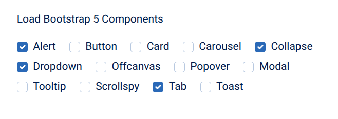 Bootstrap 5 Components in Joomla