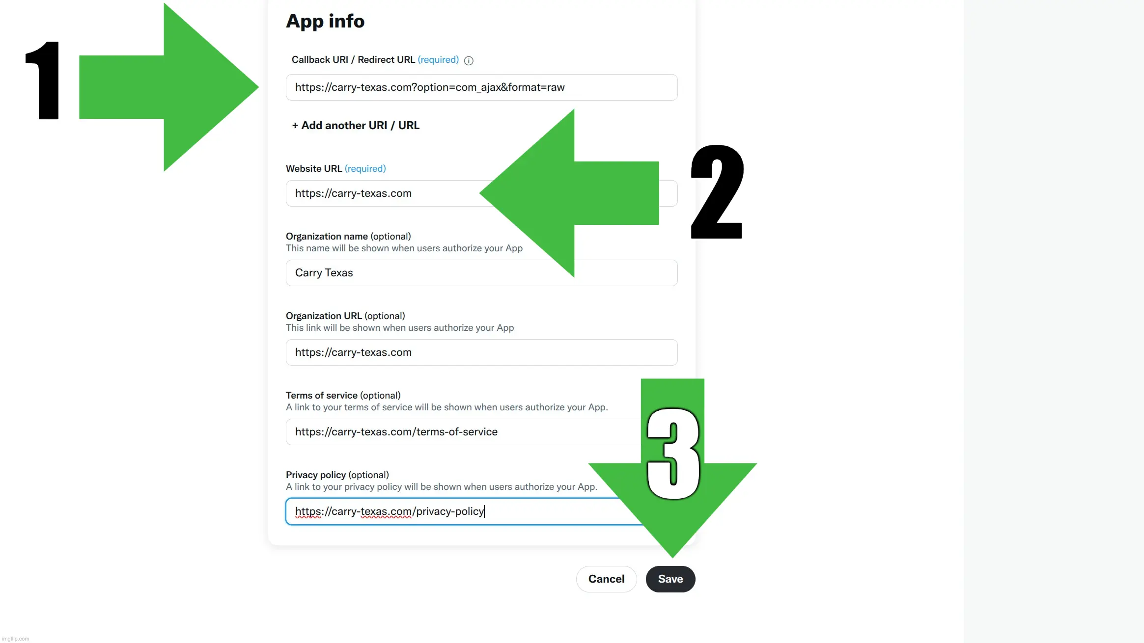 App Info