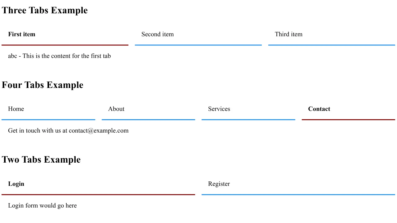 SEO Tabs with details/summary
